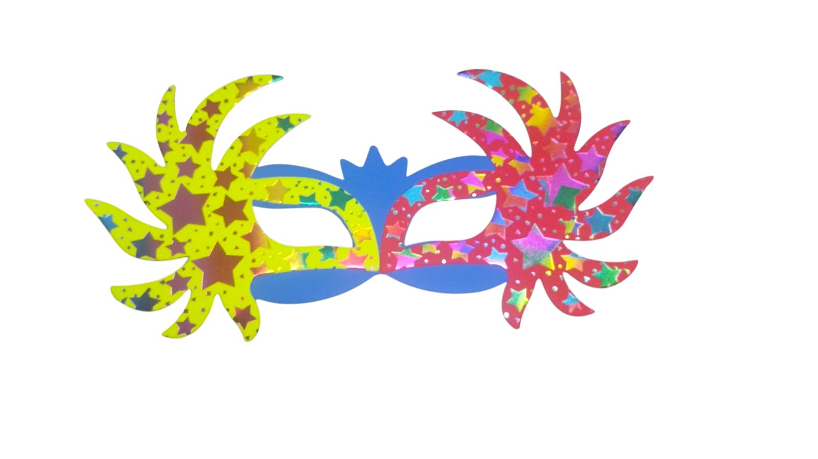 MASCARA PAPEL DUPLA NEON